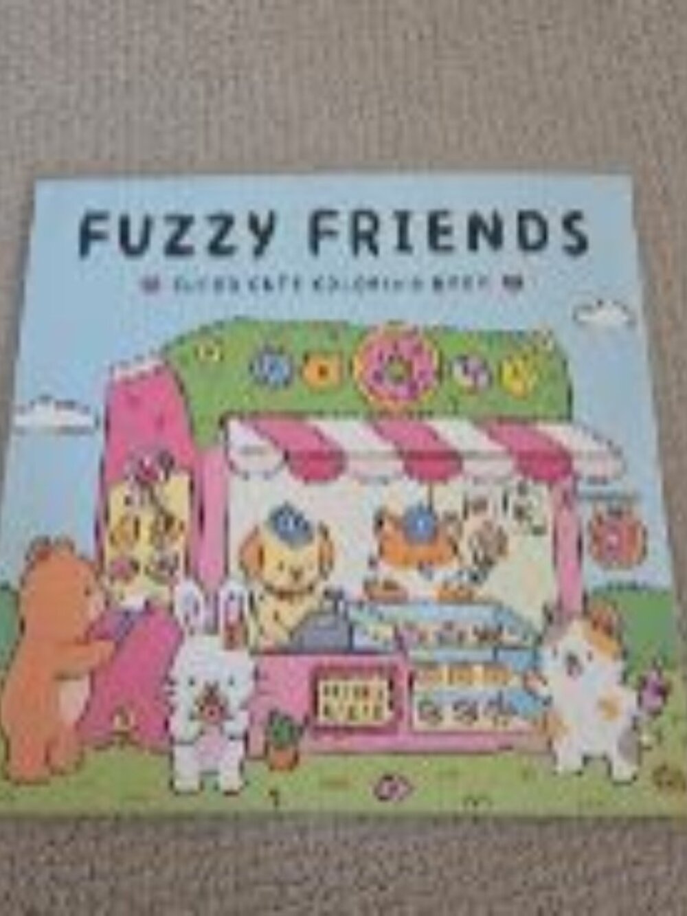 Fuzzy Friends Colouring Book